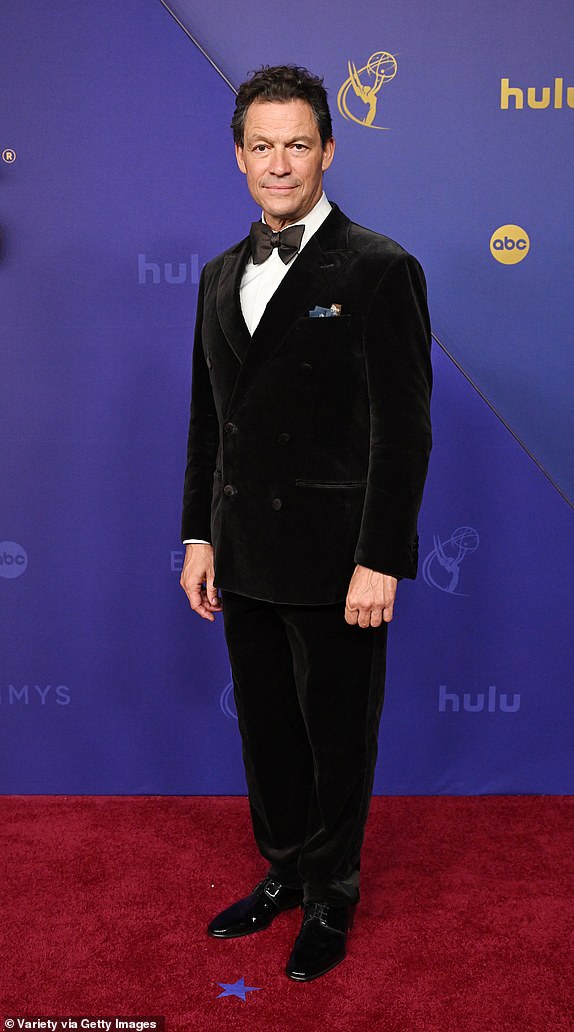 Dominic West at the 76th Primetime Emmy Awards held at Peacock Theater on September 15, 2024 in Los Angeles, California. (Photo by Gilbert Flores/Variety via Getty Images)