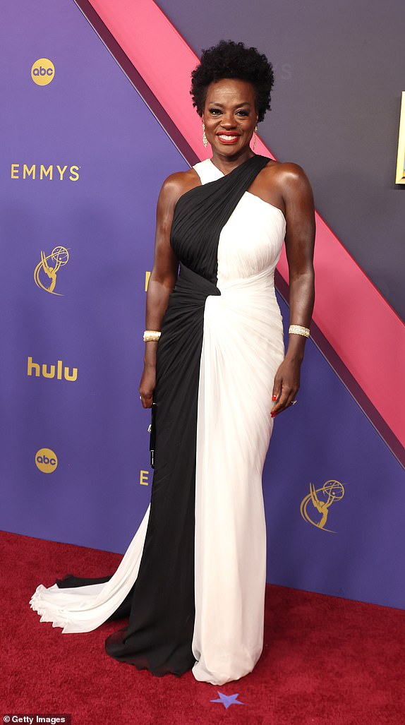 LOS ANGELES, CALIFORNIA - SEPTEMBER 15: Viola Davis attends the 76th Primetime Emmy Awards at Peacock Theater on September 15, 2024 in Los Angeles, California. (Photo by Amy Sussman/Getty Images)