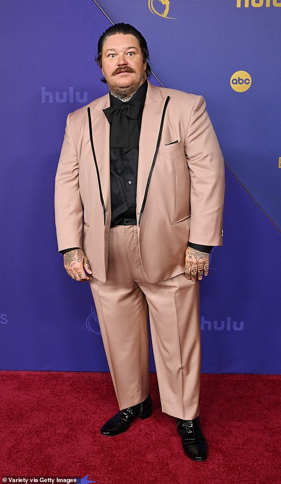 Matty Matheson at the 76th Primetime Emmy Awards held at Peacock Theater on September 15, 2024 in Los Angeles, California. (Photo by Gilbert Flores/Variety via Getty Images)