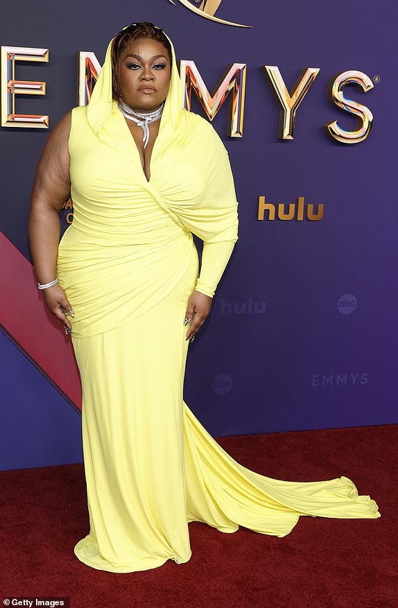 LOS ANGELES, CALIFORNIA - SEPTEMBER 15: Da'Vine Joy Randolph attends the 76th Primetime Emmy Awards at Peacock Theater on September 15, 2024 in Los Angeles, California. (Photo by Frazer Harrison/Getty Images)