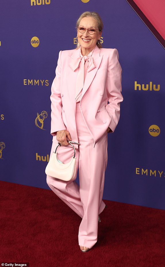 LOS ANGELES, CALIFORNIA - SEPTEMBER 15: Meryl Streep attends the 76th Primetime Emmy Awards at Peacock Theater on September 15, 2024 in Los Angeles, California. (Photo by Amy Sussman/Getty Images)