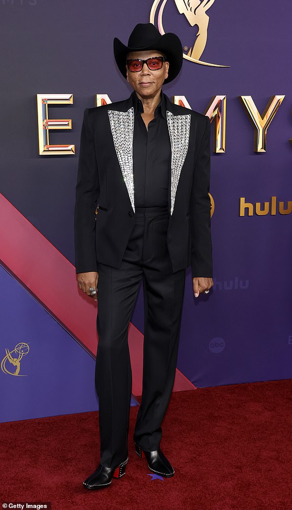 LOS ANGELES, CALIFORNIA - SEPTEMBER 15: RuPaul attends the 76th Primetime Emmy Awards at Peacock Theater on September 15, 2024 in Los Angeles, California. (Photo by Frazer Harrison/Getty Images)